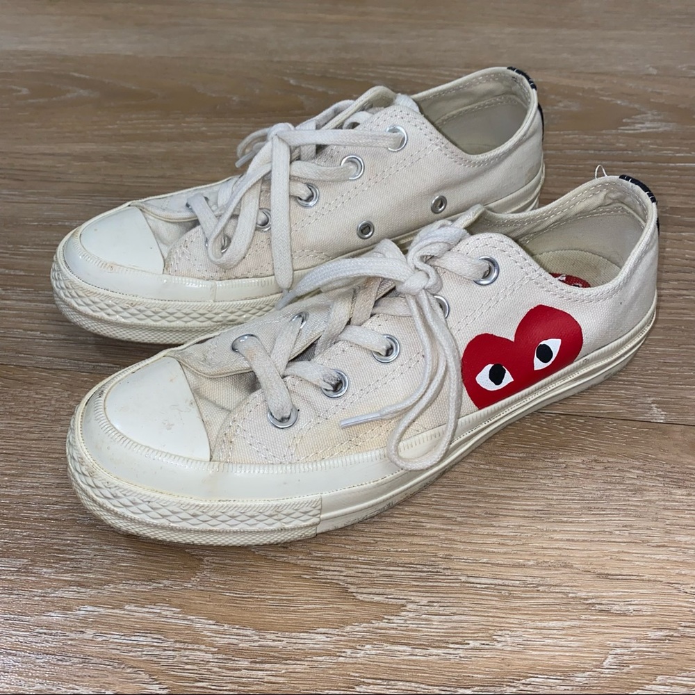 Comme Des Garçons Play Converse Size 6